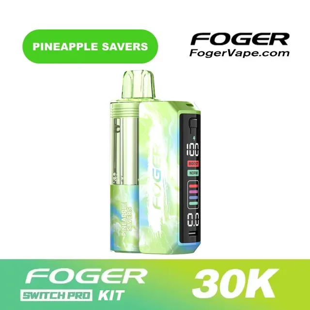 Foger Switch Pro kit with a Pineapple Savers pod