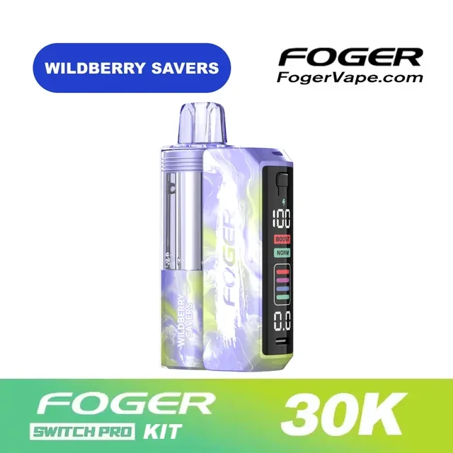 Foger Switch Pro kit with a Wildberry Savers pod