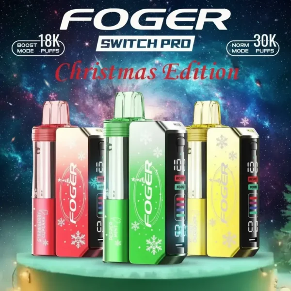 Foger Switch Pro 30K Christmas Edition Disposable Vape