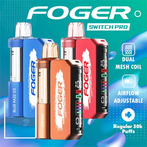 Foger vapes The Ultimate Guide to Foger Vape: Redefining Disposable Vaping in 2025