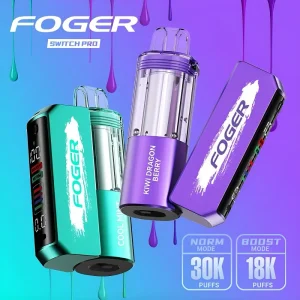 Foger vapes Unboxing Your Foger Switch Pro 30K Kit: First Impressions