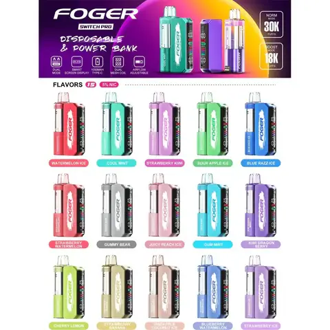 Foger vapes Foger Vape Flavors