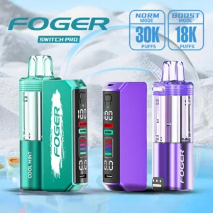 Foger vapes Above Personalization: Foger Switch Pro 30K Eco-Friendly