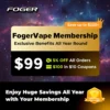 Foger vapes FogerVape Membership