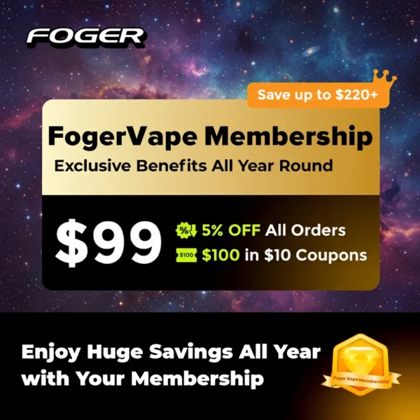 Foger vapes FogerVape Membership