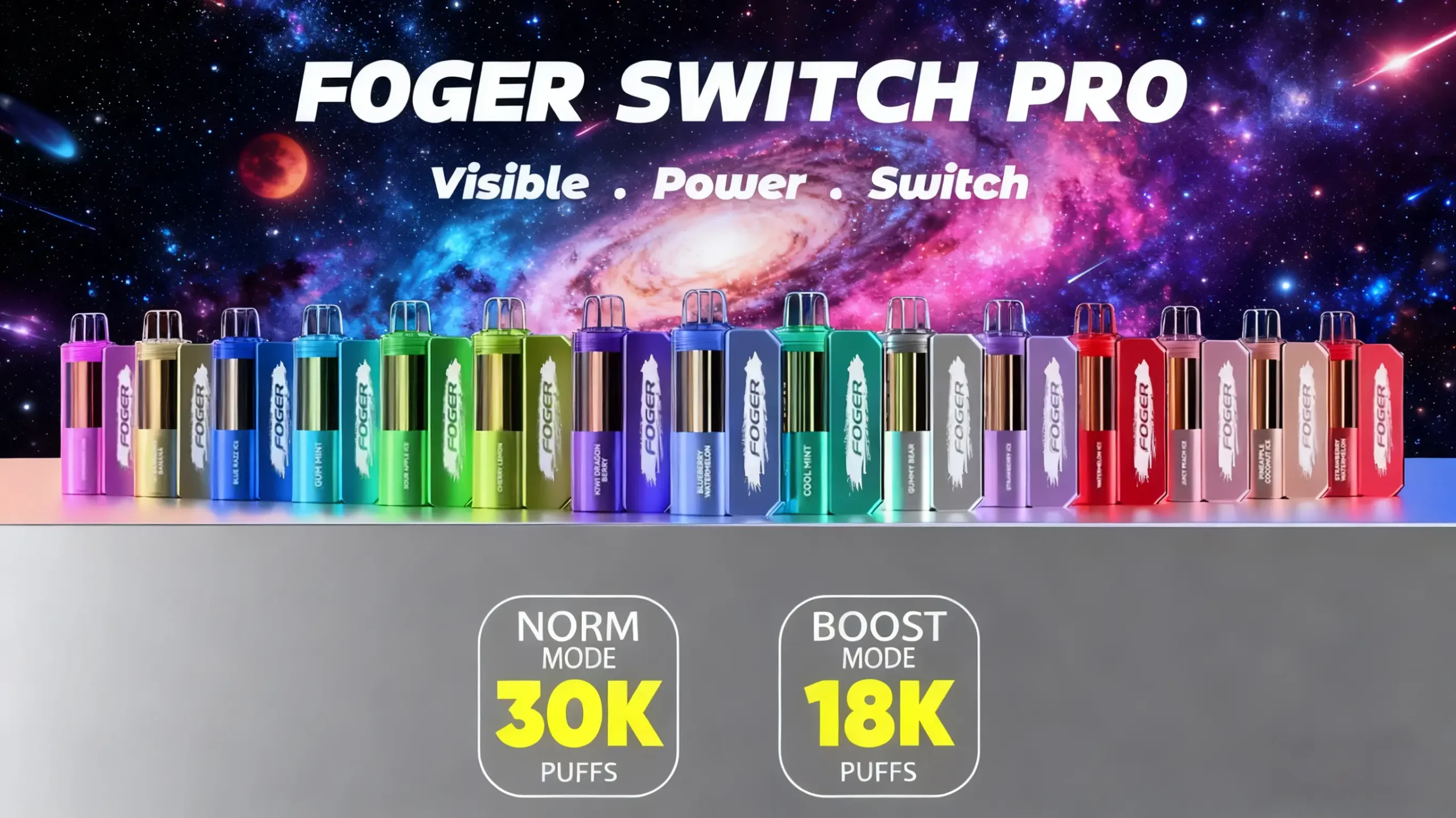 Foger Switch Pro 30K Banner