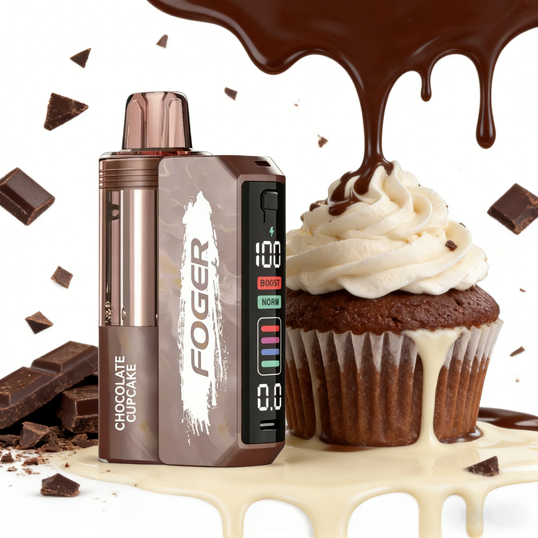 Foger Chocolate Cupcake Flavor Review: Fogger Decadent Cocoa Treat