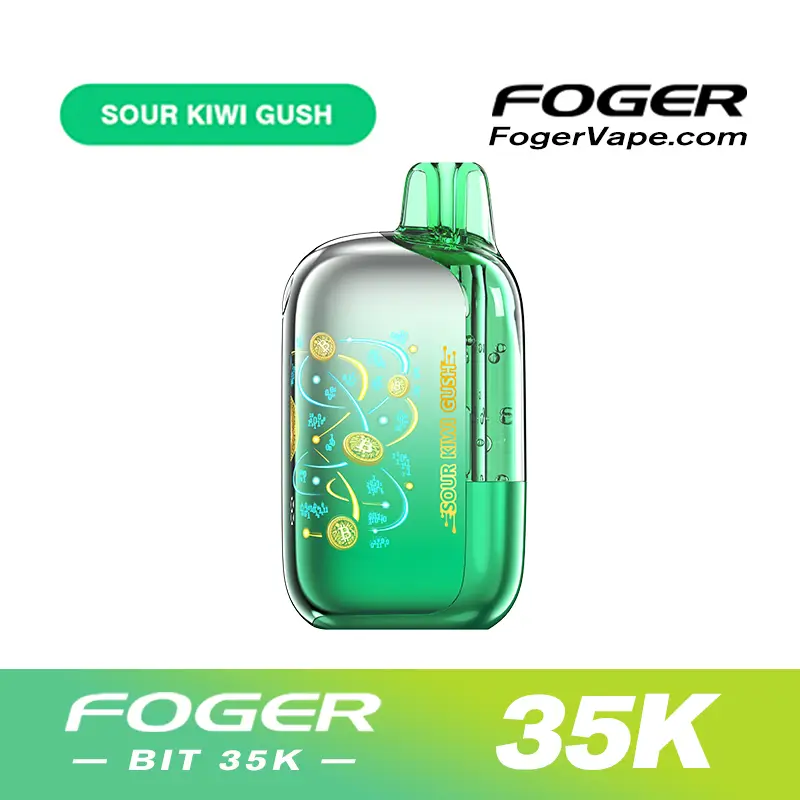 Foger Sour Kiwi Gush pod