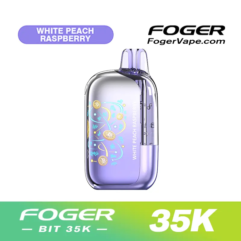 Foger White Peach Raspberry pod