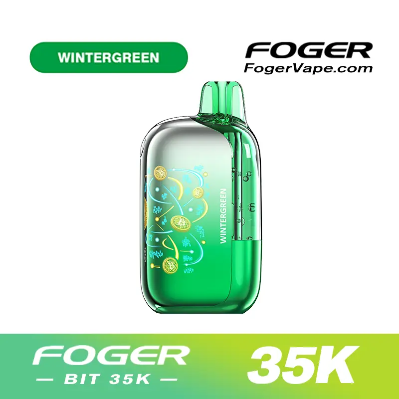 Foger Winter Green Flavor Review | Fogger Herbal Mint Vape