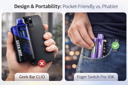 Foger vapes foger switch pro vape Portability
