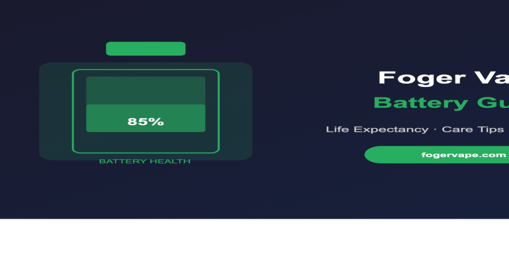 foger vape battery guide