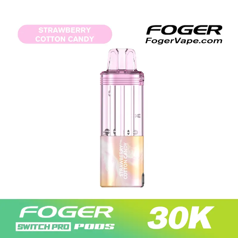 Foger Strawberry Cotton Candy pod