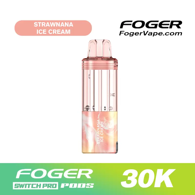 Foger Strawnana Ice Cream pod