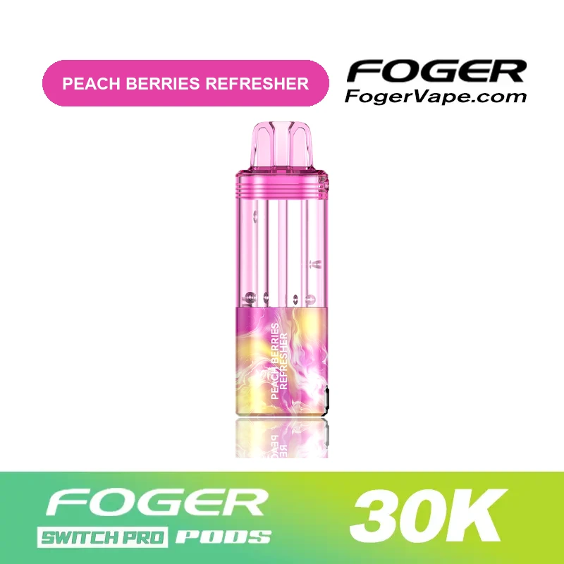 Foger Peach Berries Refresher pod