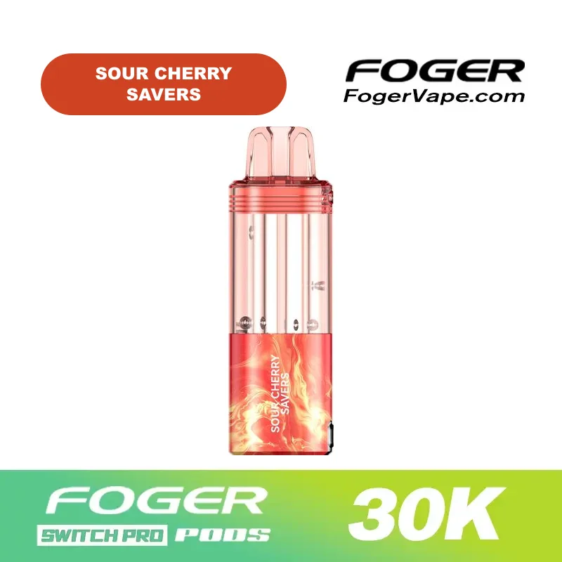 Foger Sour Cherry Savers pod
